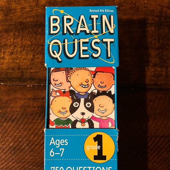 Brain Quest Q&A Cards & Brain Quest 1st Grade Reading Both 1st Grade - Picture 7 of 12